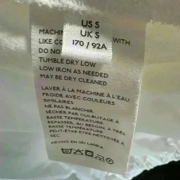 Anthropologie White Bomber Light Jacket Women Windbreaker Size Small - Picture 6 of 11